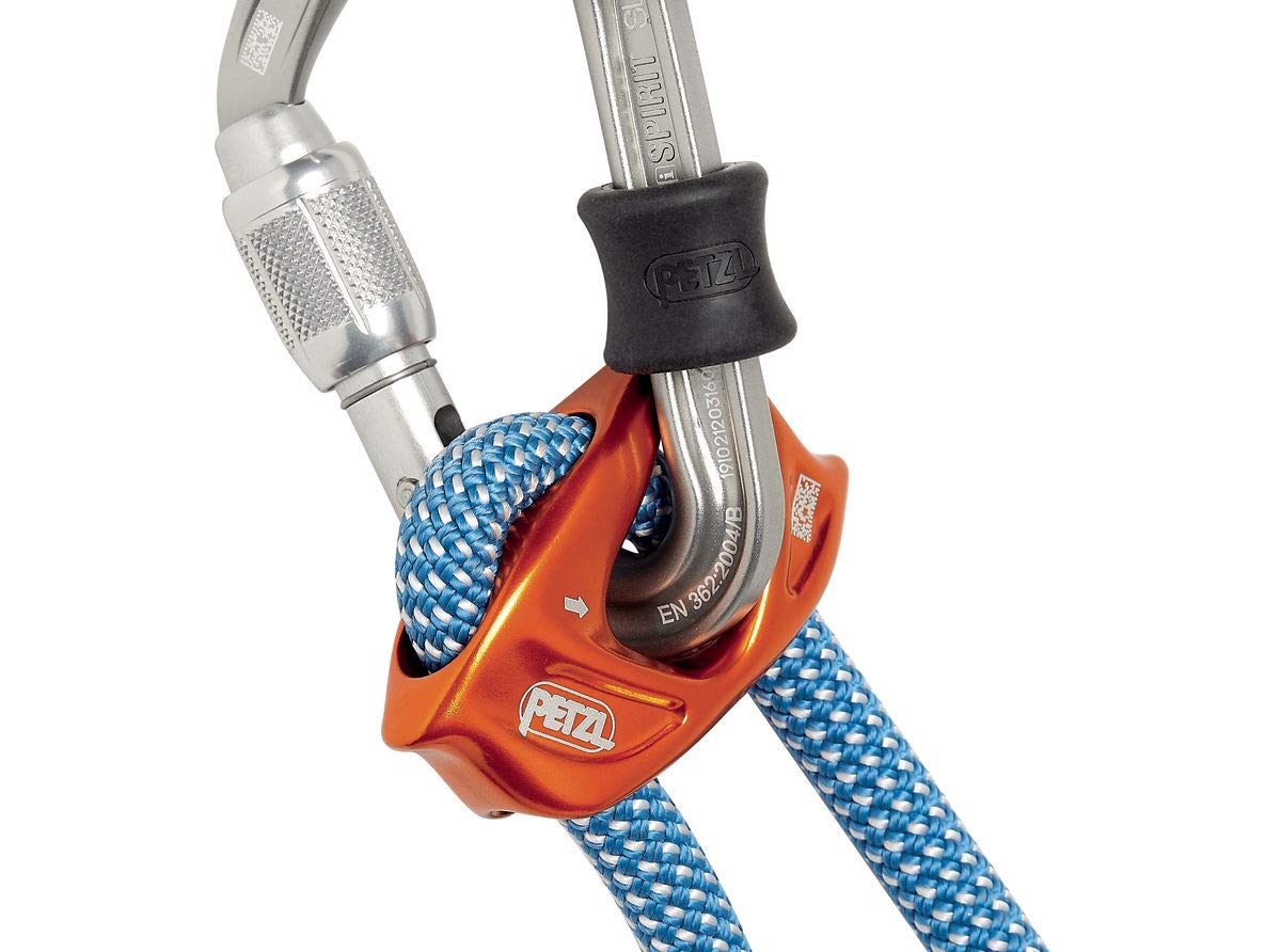 PETZL Unisex Connect Lanyard Single Adjustable for Climbing and Mountaineering, Blue, One Size UK