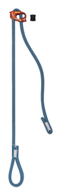PETZL Unisex Connect Lanyard Single Adjustable for Climbing and Mountaineering, Blue, One Size UK